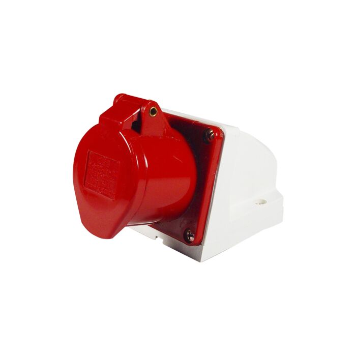 CEE Receptacle 380V 16A 3P+earth 6H, IP44