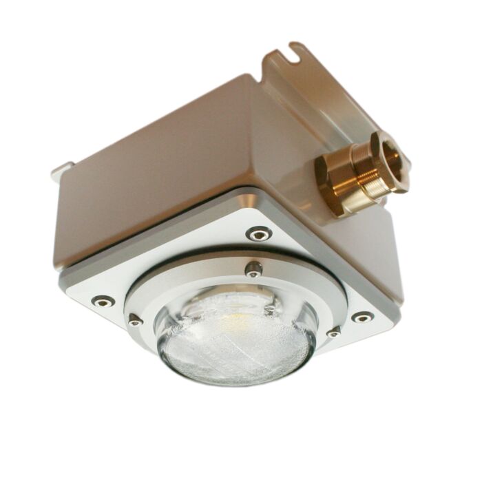 TEF 2440 LED Luminaire: Clear, 1250lm, 5000K, 230VAC 50/60Hz, IP66/67