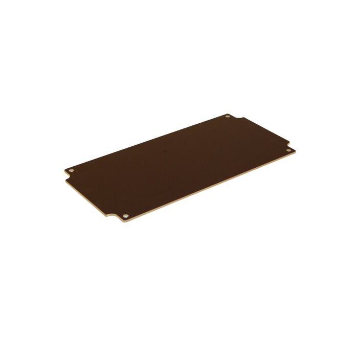 Mounting plate for box 120x80 mm