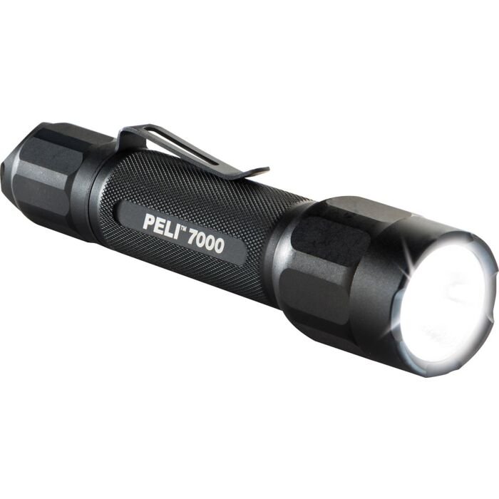 Peli Tactical Flashlight 7000 LED, 2-cells CR123 including