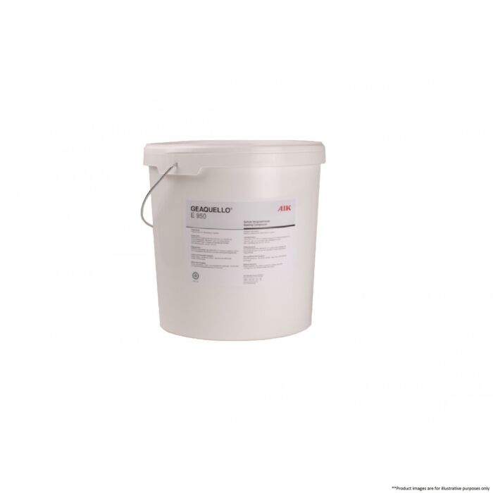Geaquello sealing compound E950, bucket of 3 kg