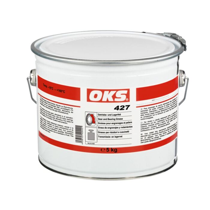 OKS Getriebe- und Lagerfett - No. 427 Hobbock: 5 kg