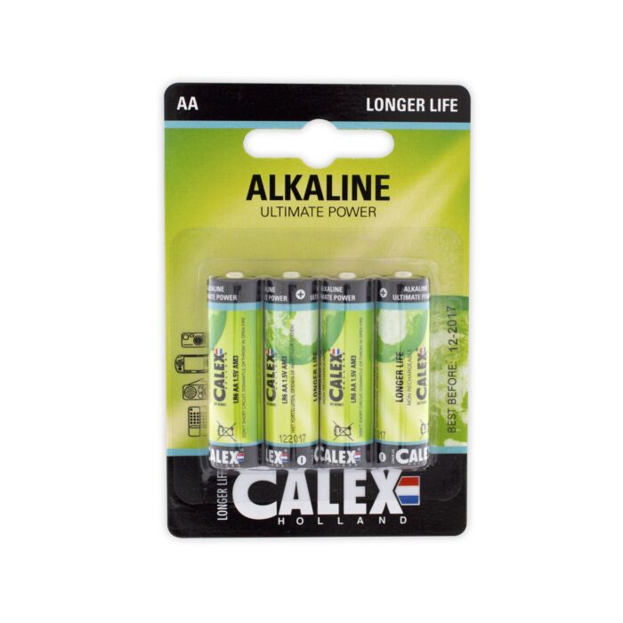Alkaline Penlite 1,5V LR6/AA, blister 4 pcs
