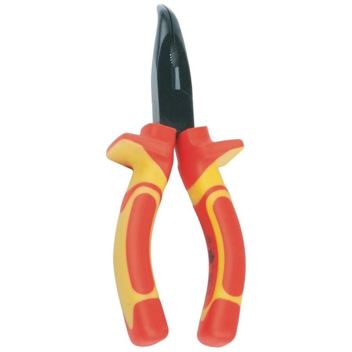 Insulated Safety Bent Nose Pliers 1000V, 160mm