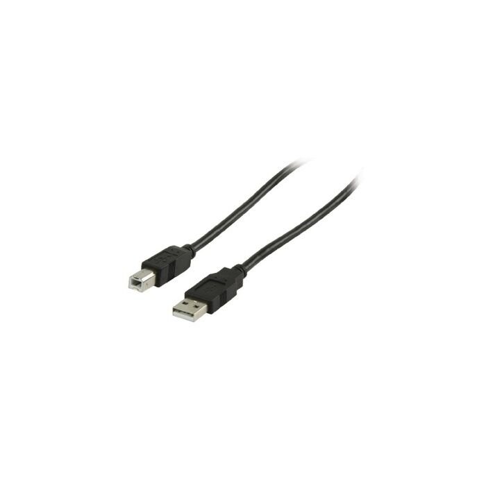 USB 2.0 cable A male - B male, 1,0 mtr