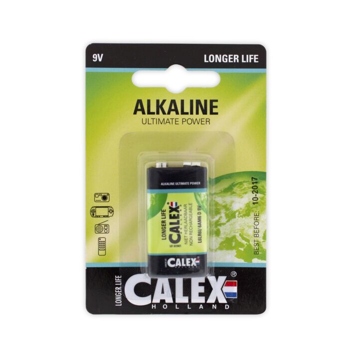 Alkaline Transitor-cell 6LR22 9V, blister 1 pc