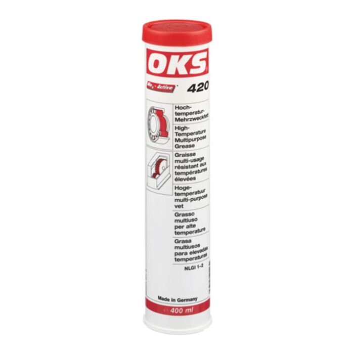 OKS Hochtemperatur-Mehrzweckfett - No. 420 Kartusche: 400 ml