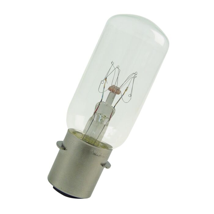 Navigation lamp 230V 50cd (65W) P28s 38x108mm approved
