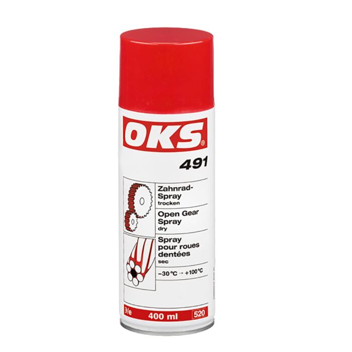 OKS Zahnrad-Spray,trocken - No. 491 Spray: 400 ml