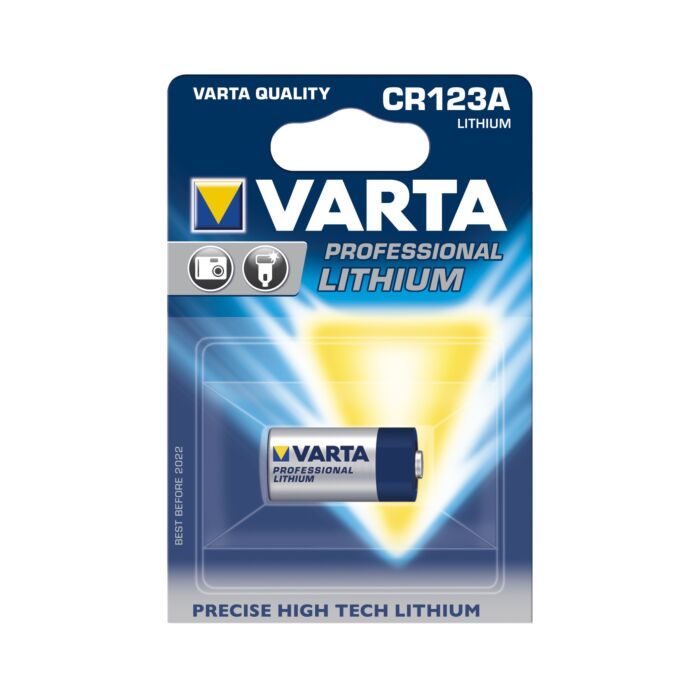 Varta Photo battery Lithium CR123A, on blister