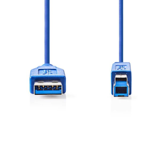 USB 3.0 cable A male - B male, 2,0 mtr