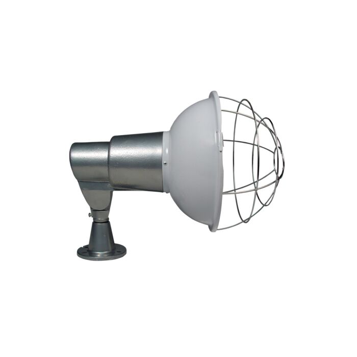 Japanese floodlight with flange E39 for HRF-lamp 300/400/700W for lamp dia. 180mm.