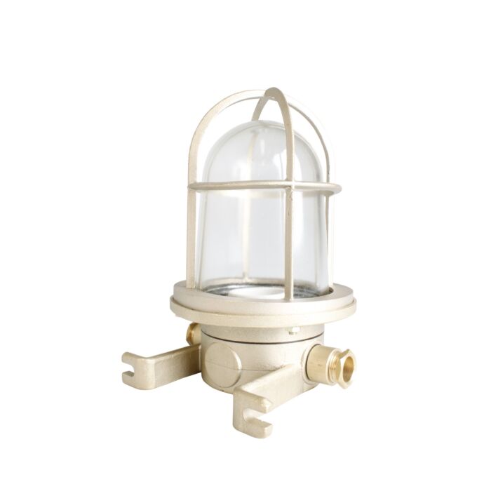 Well glass fitting brass 100W German-type B22 -O- side-mounting