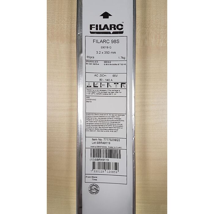 FILARC 98S E9018-G 3.2X350MM 55PCS IN PCK