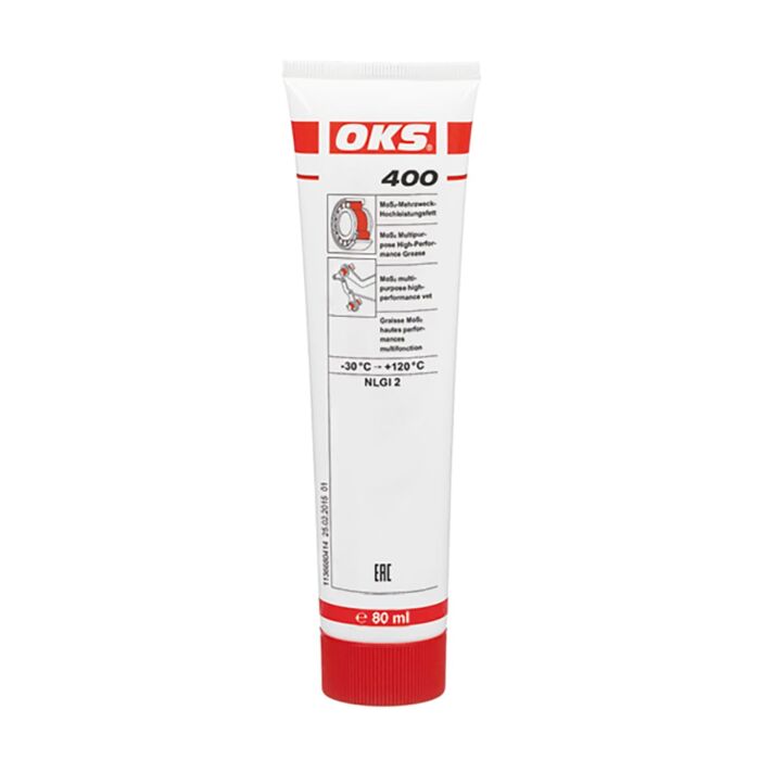 OKS MoS2-Mehrzweck-Hochleistungsfett - No. 400 Tube: 80 ml