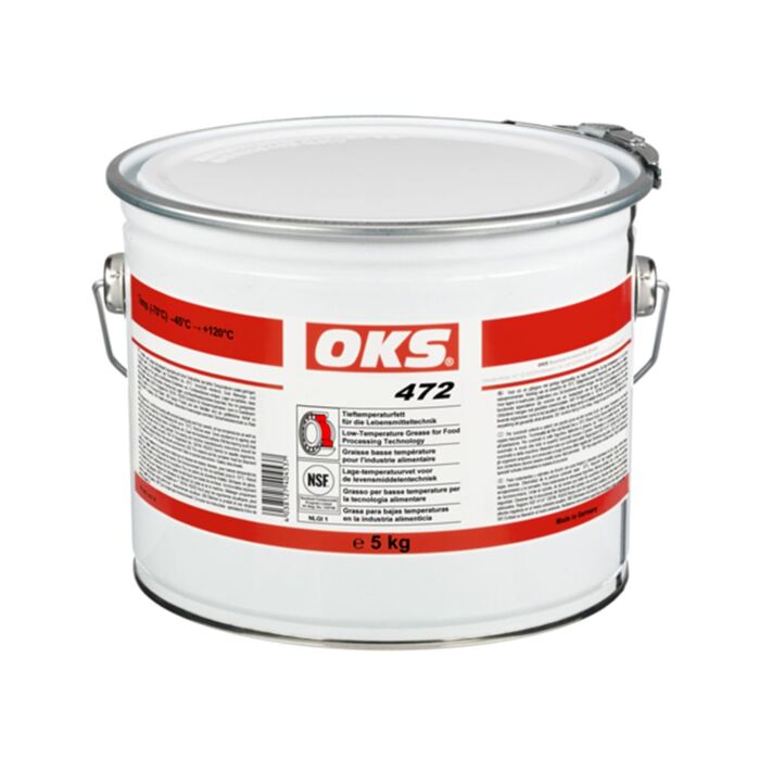OKS Tieftemperaturfett für die Lebensmitteltechnik - No. 472 Hobbock: 5 kg