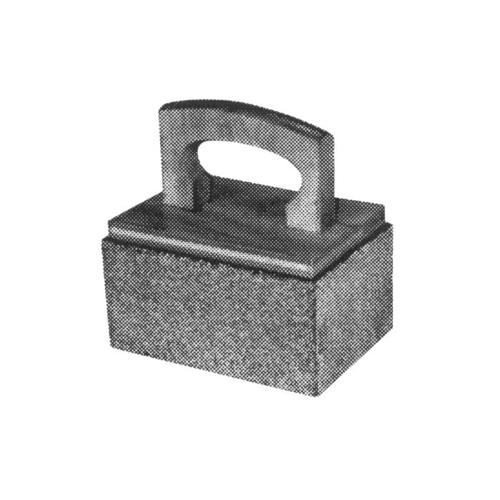 Commutator stone 'saw handle' 4'x3'x2' fine
