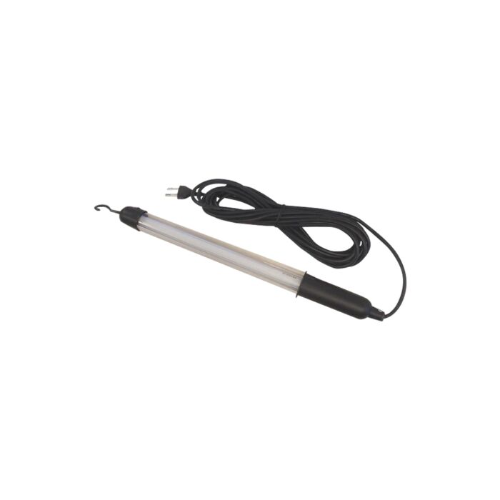 Fluorescent portable handlamp 220V AC TL8W with 5 mtr cable and plug