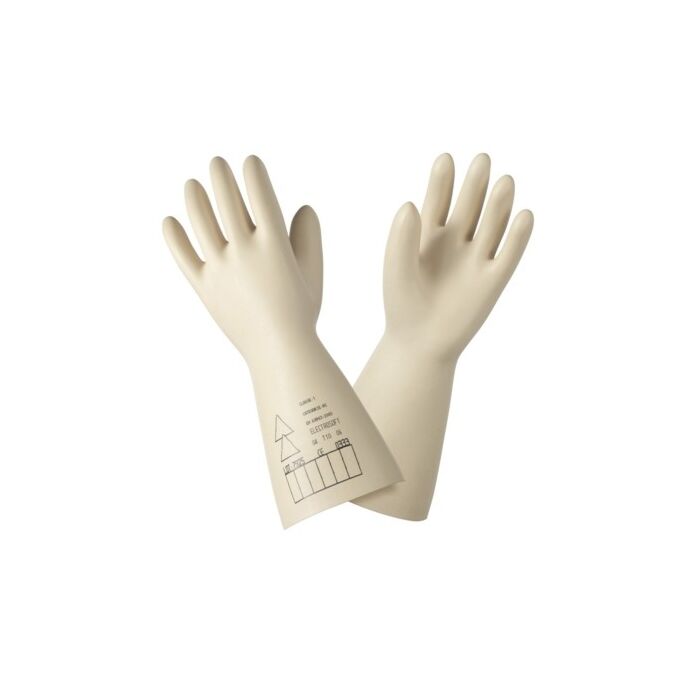 Electrician gloves working 17.000Vac/25.500Vdc - tested 20.000Vac Class 2, IEC 60903