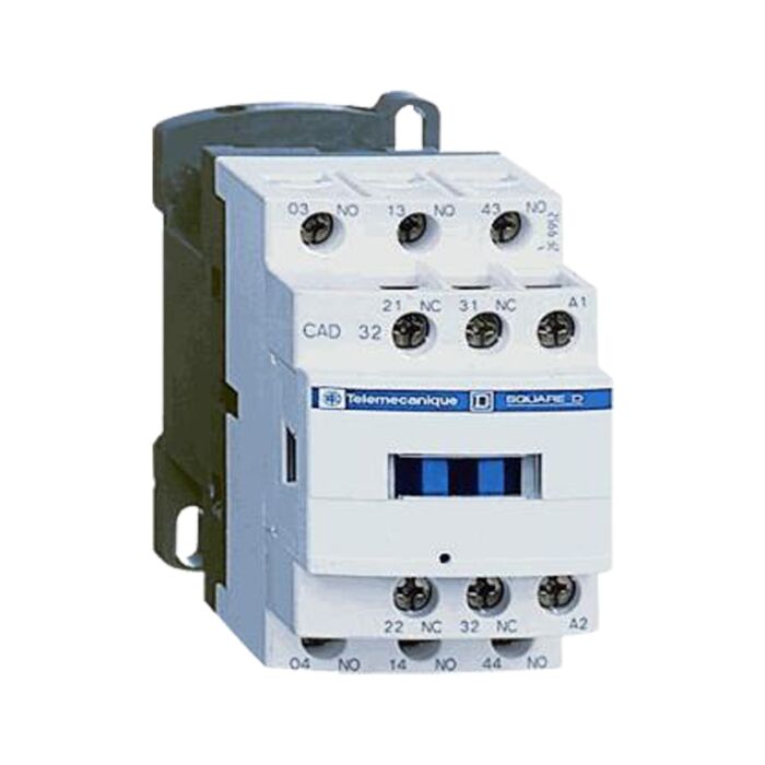 Schneider auxiliary relay CAD-32B7 24V 50/60Hz