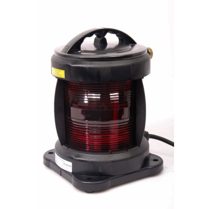 DHR Navigation light single - Port Red + certificate without lamp