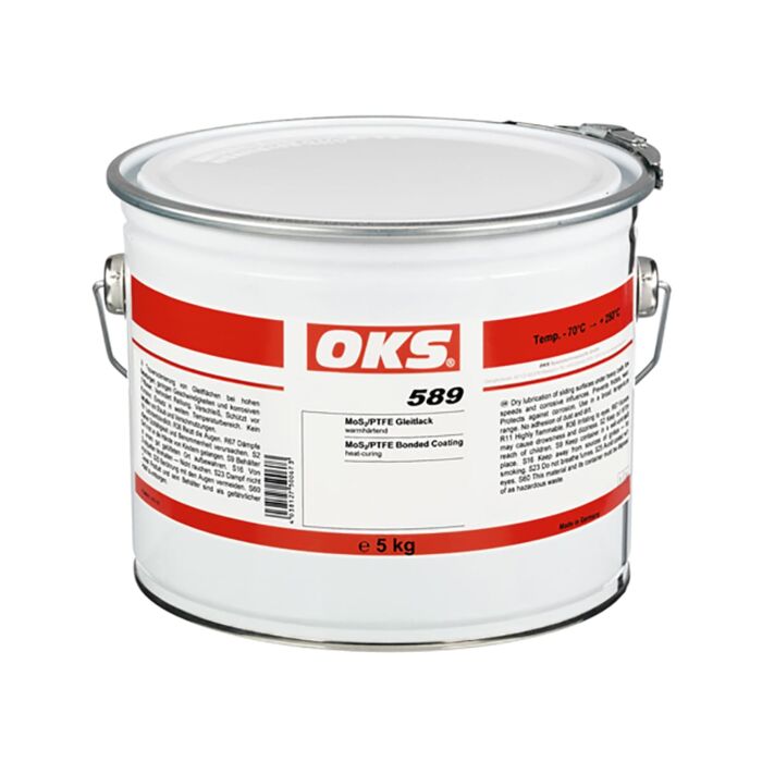 OKS MoS2-PTFE-Gleitlack, warmhärtend - No. 589 Hobbock: 5 kg