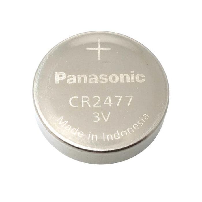Button cell Lithium CR2477 3V Ø24,5x7,7mm