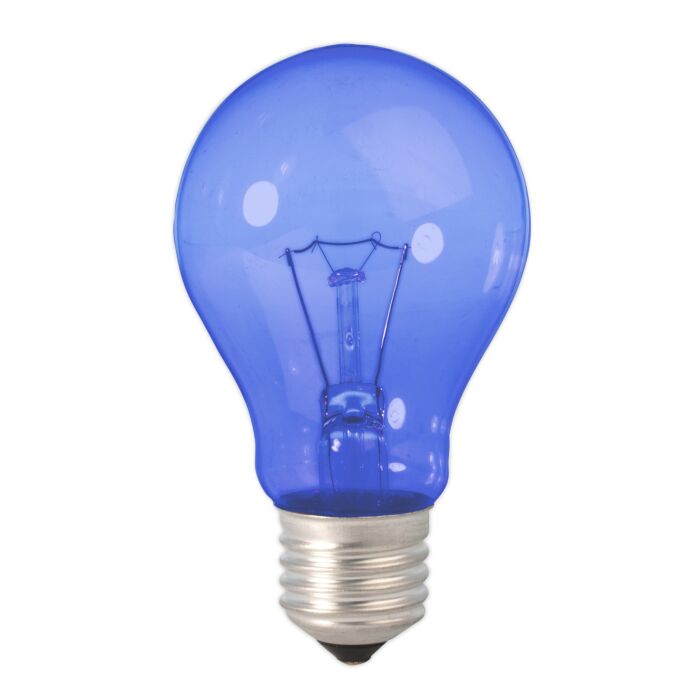 Coloured GLS-lamp 240V 25W E27 Blue
