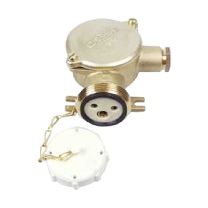 HNA cast brass receptacle  0- 220V