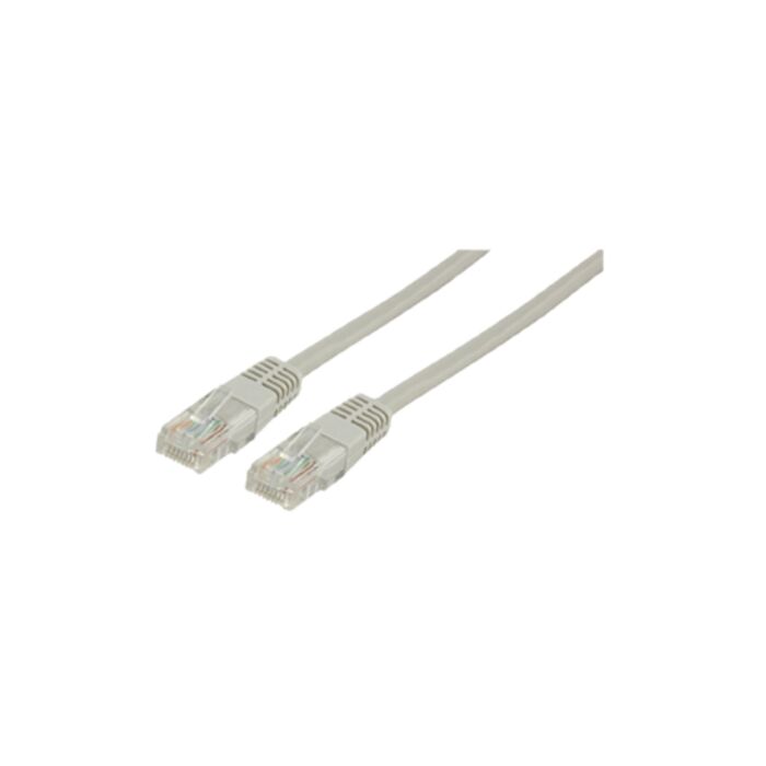 Lan/Patch cable Cat6 grey, length 15 mtr