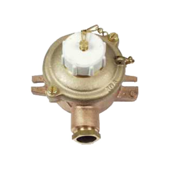 Concentric Socket cast brass 0-, straight-type