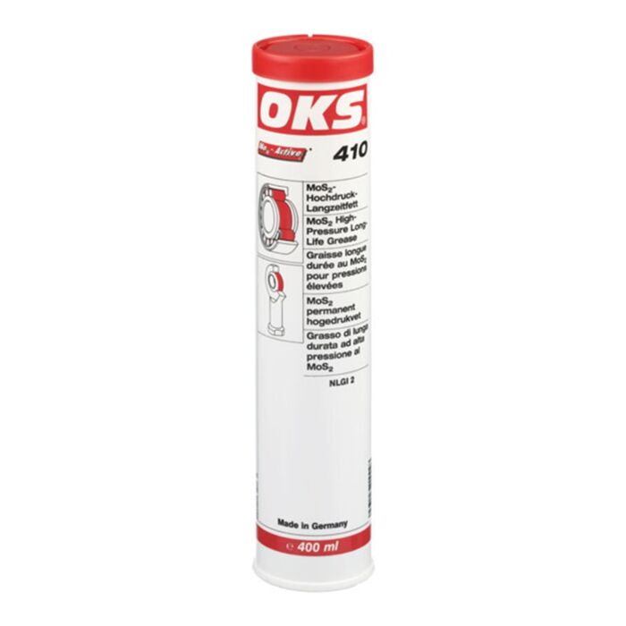 OKS MoS2-Hochdruck-Langzeitfett - No. 410 Kartusche: 400 ml