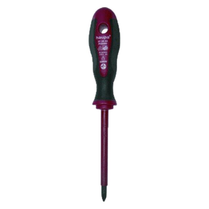 Insulated Safety screwdriver 1000V, Phillips/cross no.2 - 100mm