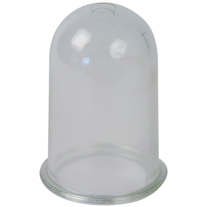 Japanese spare glass globe 105x150mm, type FAO-90 clear