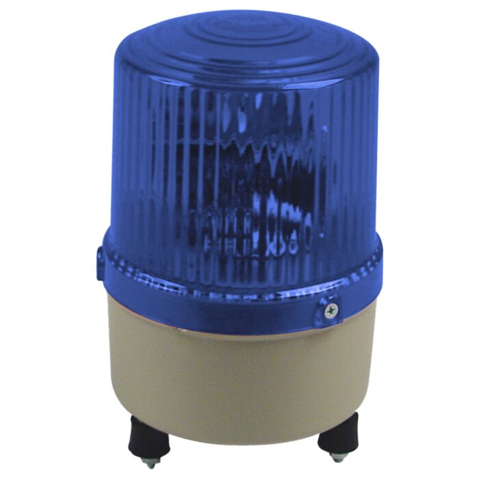 Rotating Beacon 220V AC Type CA Blue with 3 bolts mounting