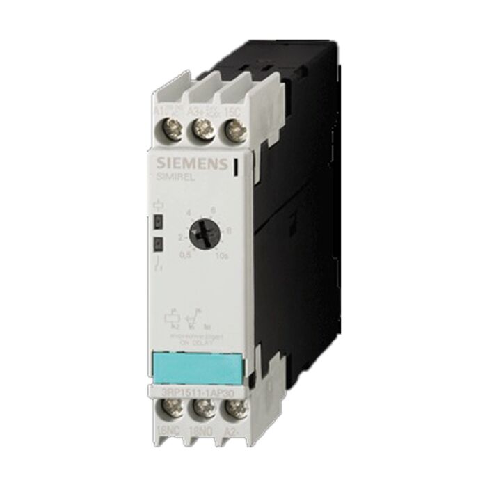 Siemens time relay 3RP1511-1AP30 0,5-10s 24V AC/DC 200-240V AC 50-60Hz