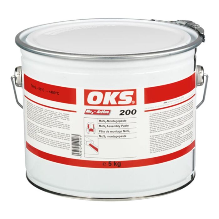 OKS MoS2-Montagepaste - No. 200 Hobbock: 5 kg