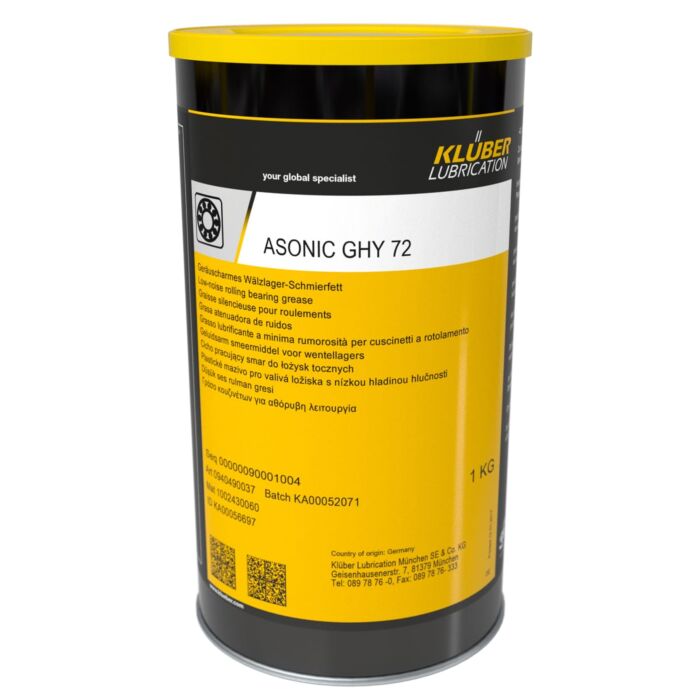 Klüber Asonic - GHY 72 Dose: 1 kg