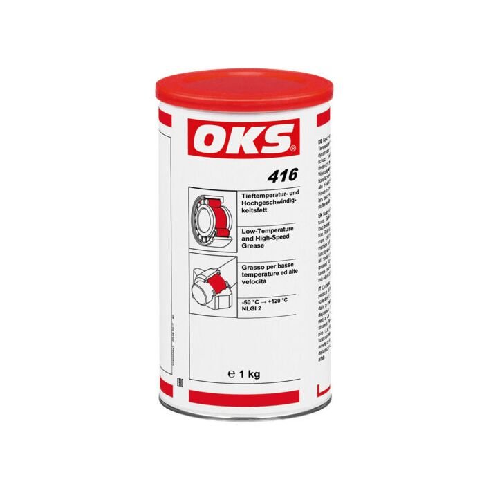 OKS Tieftemperatur- und Hochgeschwindigkeitsfett - No. 416 Dose: 1 kg