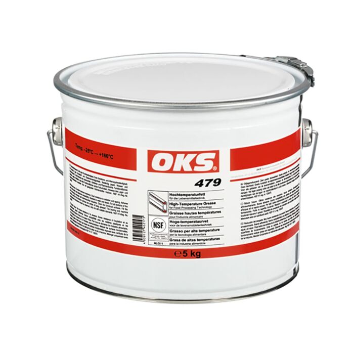OKS Hochtemperaturfett für die Lebensmitteltechnik - No. 479 Hobbock: 5 kg