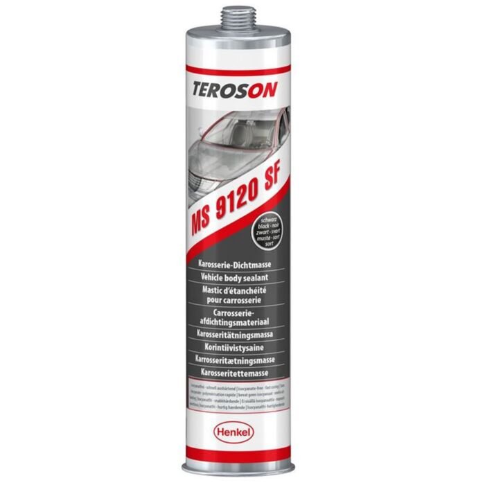 Teroson MS Polymer, Adhesive Sealant MS 9120 SF schwarz - 310 ml Kartusche