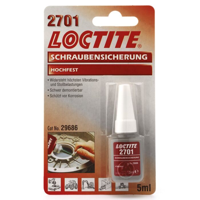 Loctite Screw Lock 2701 5 ml Blister