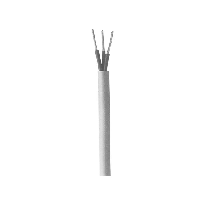 PVC flexible cable 2x1,00 mm², White