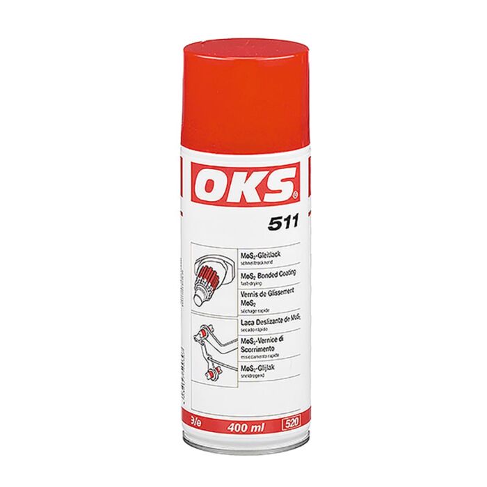 OKS MoS2-Gleitlack, schnelltrocknend, Spray - No. 511 Spray: 400 ml