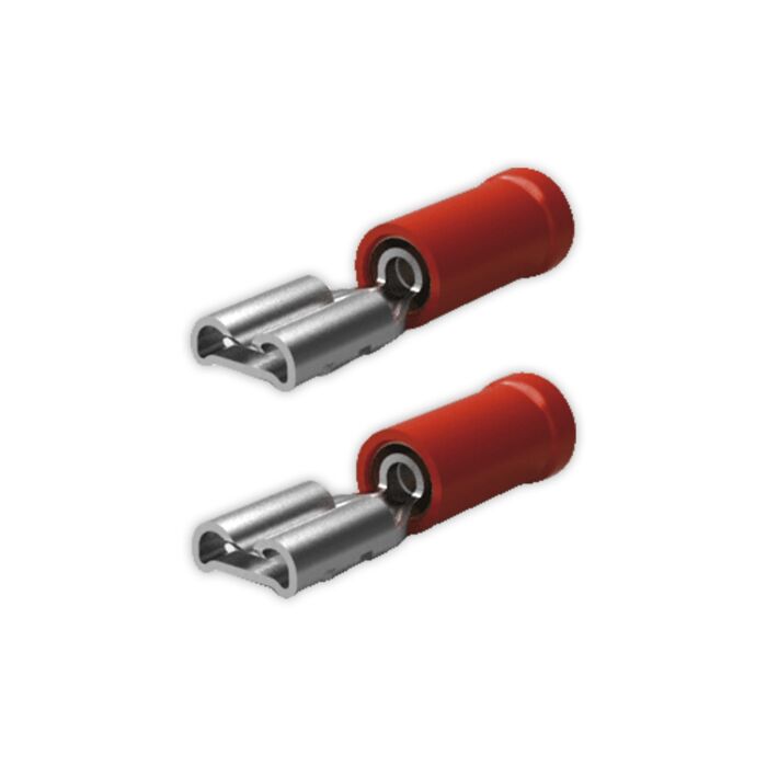 AMP disconnect receptacles red 4,8x0,8mm 9-160483-1 (50 pcs)