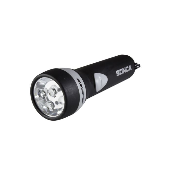 LED Flashlight, 2-cells D