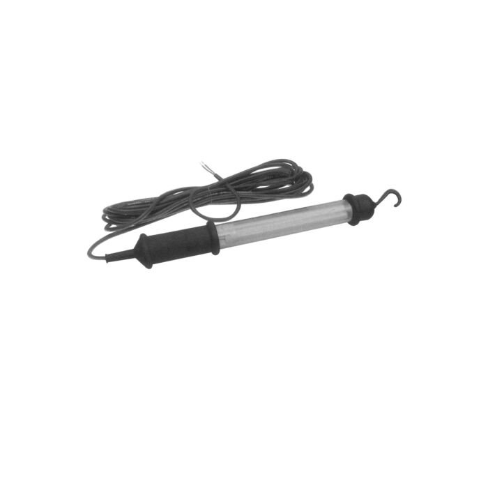 Fluorescent portable handlamp 42V AC with PL lamp with 10 mtr cable and Cee-plug 42V