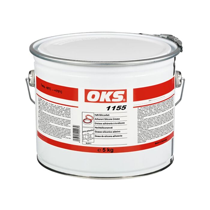 OKS Haft-Silikonfett - No. 1155 Hobbock: 5 kg