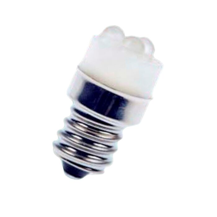 Single-Led Lamp 12V AC/DC E12 16x30mm white