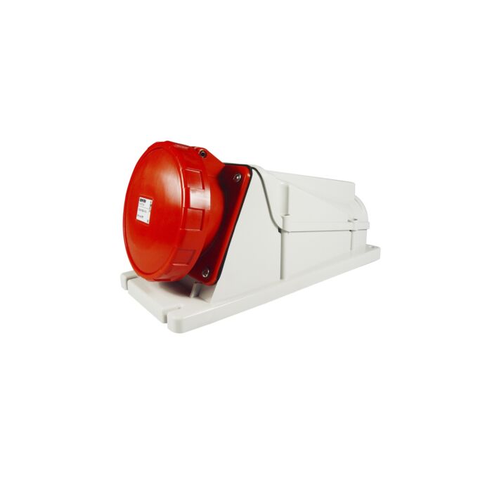 CEE Receptacle 380V 125A 3P+earth 6H, IP67